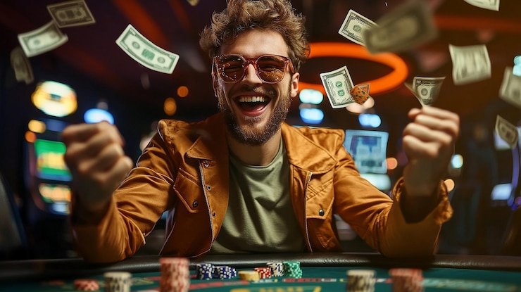 Antarmuka aplikasi vcgaming menampilkan kategori permainan dan opsi pembayaran